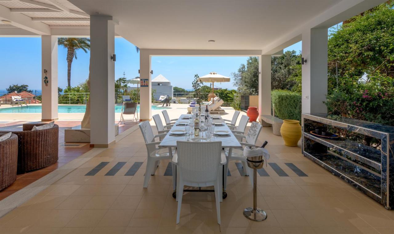 Grande Dame Villa Asgourou Exterior foto