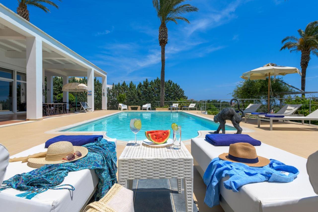 Grande Dame Villa Asgourou Exterior foto